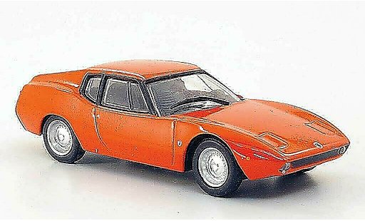 Abarth Scorpione SS 1/43 Hachette orange 1968 modellini auto