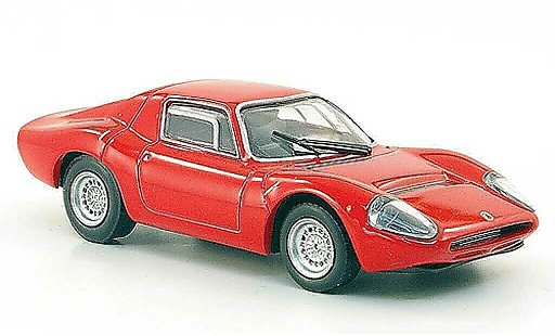 Abarth 1300 OT 1/43 Hachette rosso 1965 modellini auto
