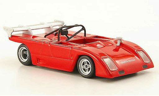 Abarth 2000 Sport Spider 1/43 Hachette Osella rosso 1972 modellini auto