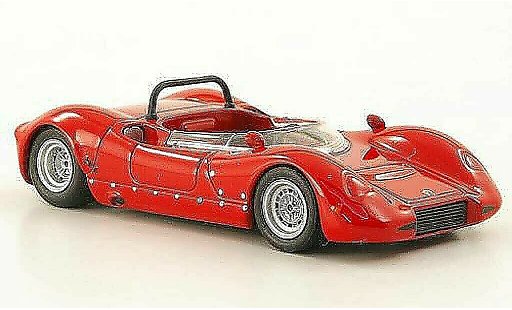 Abarth 2000 Sport Spider 1/43 Hachette MC (SE04/L) rosso 1967 modellini auto