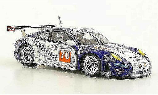Porsche 911 GT3 RSR 1/43 Spark 2001 No.70 Larbre Competion 24h Le Mans modellini auto
