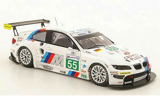 Bmw M3 coupe 1/43 Spark E92 GT No.55 Motorsport 24h le Mans 2011 modellini auto