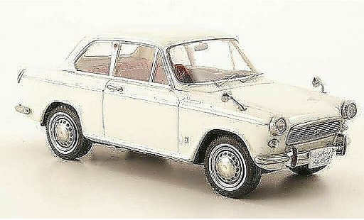 Daihatsu Compagno Berline 1/43 Ebbro Berlina 800 bianco modellini auto