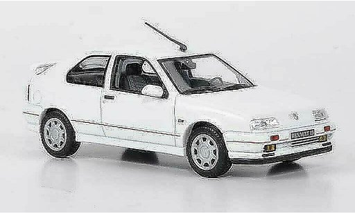 Renault 19 16S 1/43 Norev bianco 3-portes 90 modellini auto