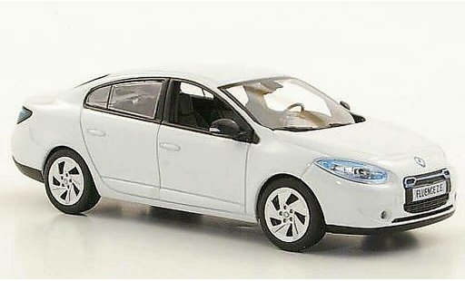 Renault Fluence Z.E. 1/43 Norev ZE bianco 2011 modellini auto