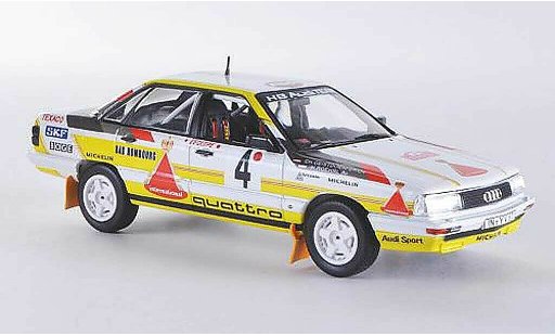 Audi 200 quattro course 1/43 Norev No.4 HB Team W.Rohrl / Ch.Geistdorfer Rally Monte Carlo 1987 modellini auto