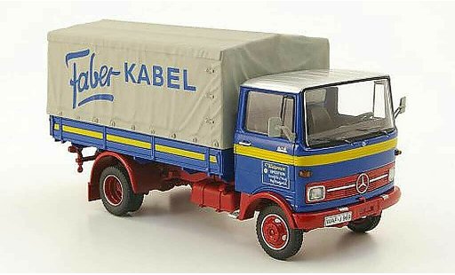 Mercedes LP 608 Pritsche 1/43 Schuco pianale/Plane Kleigrewe - Faber-Kabel modellini auto