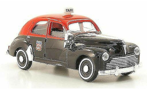Peugeot 203 Berline 1/43 Solido Berlina Taxi nero/rosso 1954 modellini auto