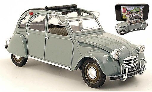 Citroen 2CV Berline 1/18 Solido grigio 1966 modellini auto