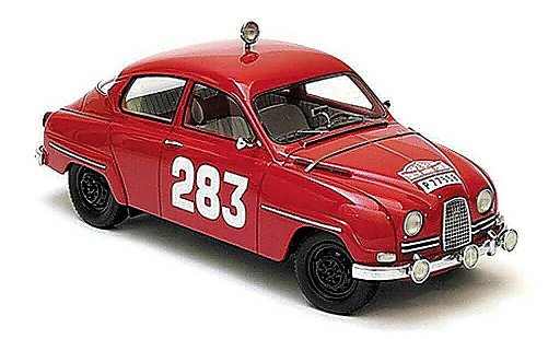 Saab 96 Monte Carlo 1/18 Neo No283 Carlsson/Palm Rally 13 modellini auto