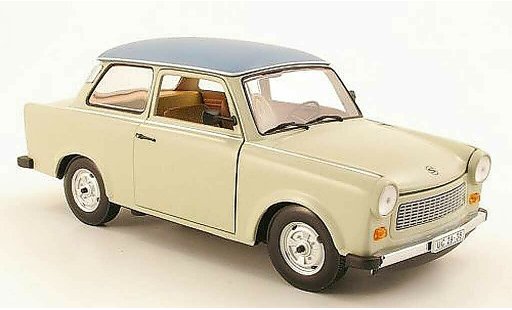 Trabant 601 de luxe 1/18 Sun Star grigio beige/grigio blu modellini auto
