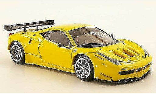 Ferrari 458 Italia GT2 1/43 Look Smart giallo Plain Body Version modellini auto