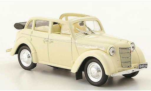 Moskwitsch 400-420 Base 1/43 Nash Avtoprom A Cabriolimousine beige modellini auto