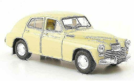 Gaz 20 Pobeda 1/43 Nash Avtoprom beige modellini auto