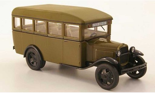 Gaz 03-30 Base 1/43 Nash Avtoprom olivmarrone modellini auto