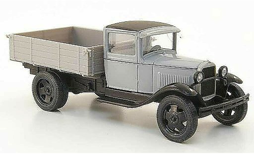 Gaz AA Pritsche 1/43 Nash Avtoprom pianale grigio modellini auto