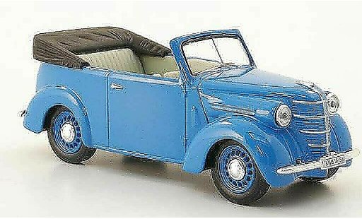Kim 10-51 Cabriolet 1/43 Nash Avtoprom Cabrio blu modellini auto