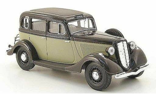 Gaz M1 Taxi 1/43 Nash Avtoprom nero/grigio modellini auto
