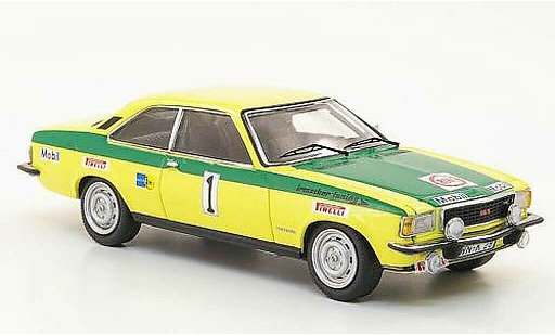 Opel Commodore B 1/43 Schuco GS/E No.1 Rohrl/Berger RIORally Regensburg 1973 modellini auto
