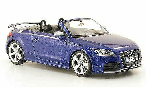 Audi TT roadster 1/43 Schuco blu 2009 modellini auto