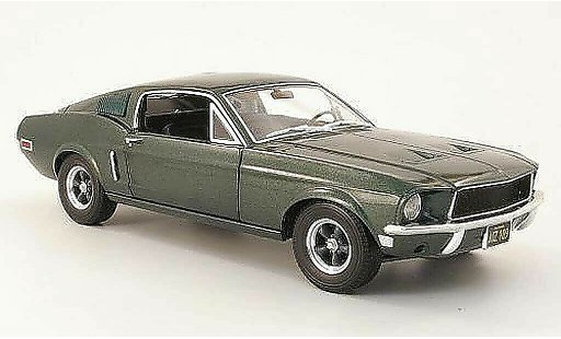 Ford Mustang Bullitt 1/18 Greenlight gt verde 1968 modellini auto