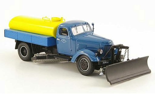 Zil 164 Base 1/43 DIP Models A/KPM-2 Strassenreiniverdeg No.171 blu/giallo modellini auto