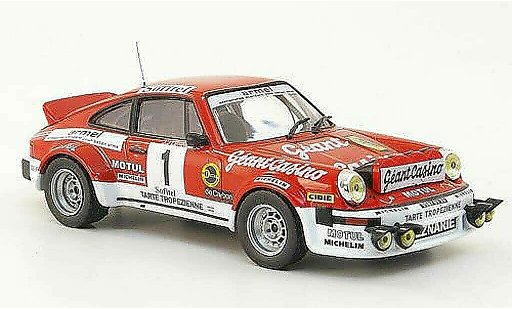 Porsche 911 SC 1/43 Hachette No.1 Geant Casino Rally Criterium des Cevennes 1979 modellini auto