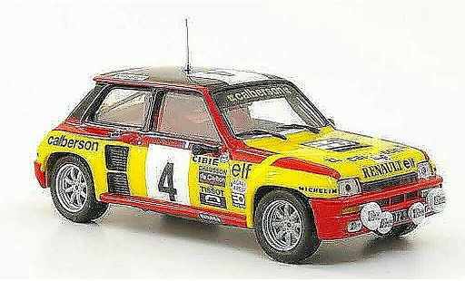 Renault 5 Turbo 1/43 Hachette No.4 Calberson Tour de France Automobile 1980 modellini auto