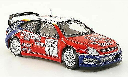 Citroen Xsara WRC 2003 1/43 Hachette No.17 Total Rally Monte Carlo modellini auto