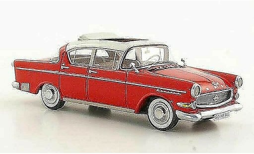 Opel Kapitan P2.5 1/43 Neo L bianco/rosso 1958 modellini auto