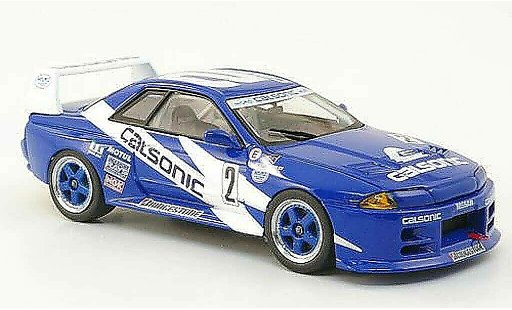 Nissan Skyline R32 1/43 Ebbro GT-R No.2 Calsonic M.Kageyama Fuji Mar 1993 modellini auto