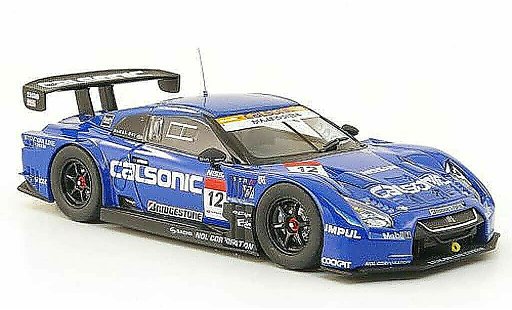 Nissan Skyline R35 1/43 Ebbro Impul GT-R No.12 Calsonic Super GT500 Runde 2 Fuji 2011 modellini auto