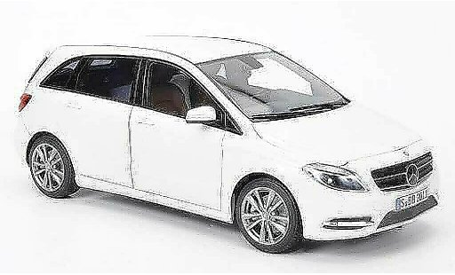 Mercedes Classe B Base 1/18 Norev B180 bianco 2011 modellini auto