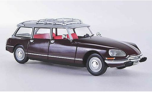 Citroen ID 19 Break 1/43 Norev Station wagon rosso/grigio 1968 modellini auto