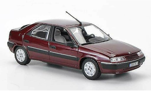 Citroen Xantia Berline 1/43 Norev rosso 1993 modellini auto