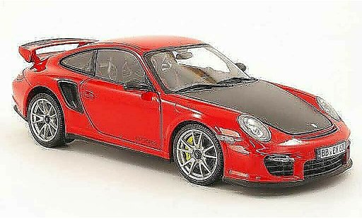 Porsche 911 GT2 RS 1/18 Minichamps 2010 rosso/carbon modellini auto