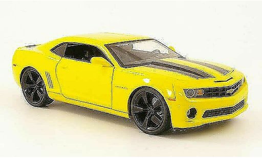 Chevrolet Camaro SS 1/18 Jada Toys giallo/nero 2010 modellini auto