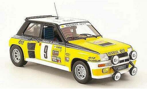 Renault 5 Turbo 1/18 Eagle no9 elf rallye monte carlo 1981 j.ragnotti / andrie modellini auto