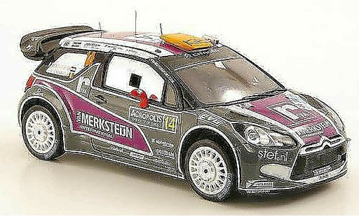 DS Automobiles DS3 WRC 2011 1/43 Spark No.14 Rally Acropolis modellini auto