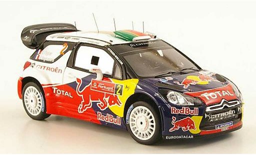 DS Automobiles DS3 WRC 2011 1/43 Spark No.2 Red Bull Rally Portugal modellini auto
