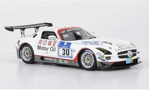 Mercedes SLS GT3 1/43 Minichamps AMG No.30 Mamerow / Rowe Racing 24h ADAC Nurburgring 2011 modellini auto