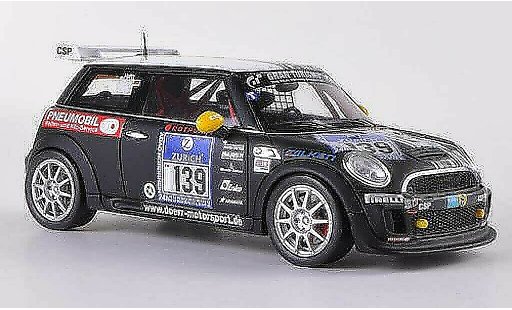 Mini Cooper VLN 1/43 Minichamps No.139 Dorr Motorsport Hahn / Holoch / Konrad / Penno 24h ADAC Nurburgring 2011 modellini auto