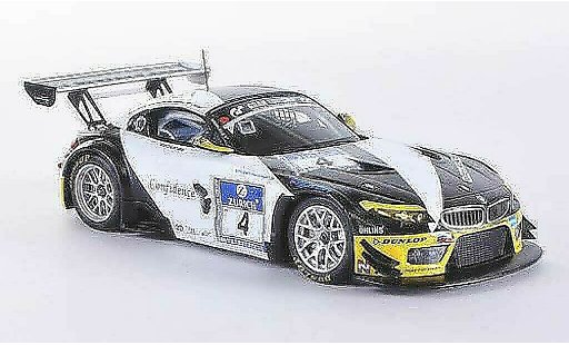 Bmw Z4 GT3 1/43 Minichamps E89 No.4 Need for Speed Team Schubert 24h ADAC Nurburgring 2011 M.Hartung / J.Viebahn / T.Coronel / C.Hurtgen modellini auto