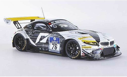 Bmw Z4 GT3 1/43 Minichamps E89 No.76 Need for Speed Team Schubert 24h ADAC Nurburgring 2011 E.Sandstrom / T.Milner / F.Larsson / C.Hurtgen modellini auto