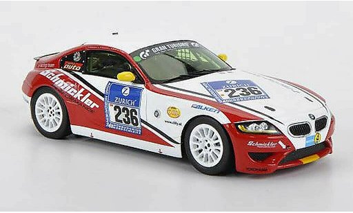 Bmw Z4 course 1/43 Minichamps E89 M coupe No.236 Scuderia Augustusburg Buhl 24h Nurburgring 2011 modellini auto
