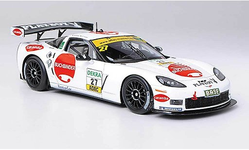 Chevrolet Corvette Z06 1/43 Minichamps C6 Z06R GT3 (C6) No.27 Callaway Competition H.-H.Frentzen / S.Hannawald ADAC GT Masters 2011 modellini auto