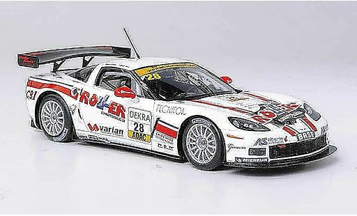 Chevrolet Corvette Z06 1/43 Minichamps C6 Z06R GT3 (C6) No.28 Callaway Competition D.Alessi / D.Keilwitz ADAC GT Masters 2011 modellini auto