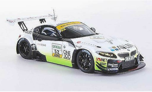 Bmw Z4 GT3 1/43 Minichamps E89 No.52 Westcoast Racing F.Lestrup / L.Stugemo ADAC GT Masters-Saison 2011 modellini auto
