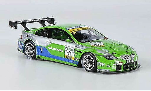 Alpina B6 gt3 1/43 Minichamps No.41 Liqui Moly Team Engstler ADAC GT Masters 2011 modellini auto