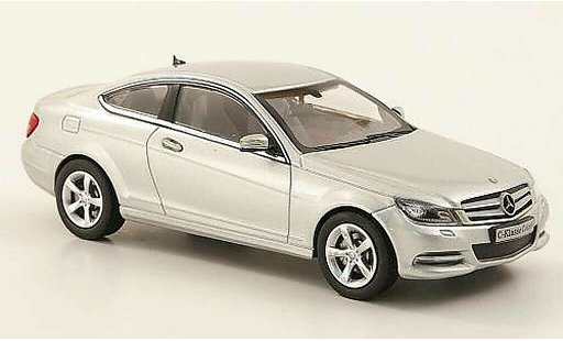 Mercedes Classe C Coupe 1/43 Norev (C204) grigio 2011 modellini auto
